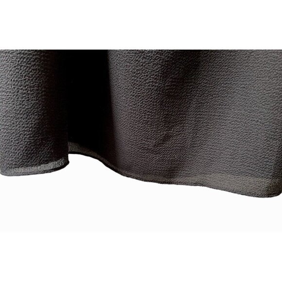 Betsey Johnson Black Sheath Flutter Short Sleeve Knee Length Dress Women’s 6 - Picture 10 of 15